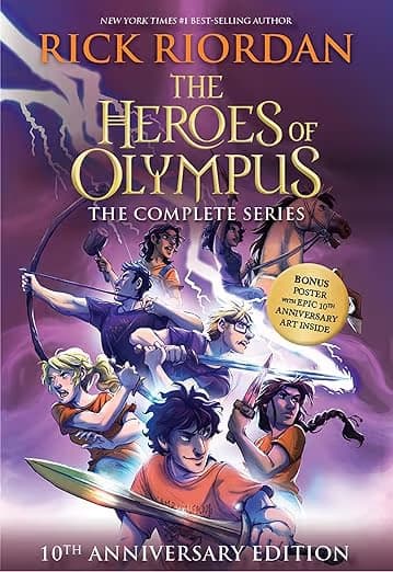 The Heroes of Olympus book cover
